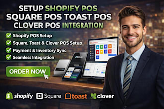setup shopify pos square pos toast pos clover pos integration