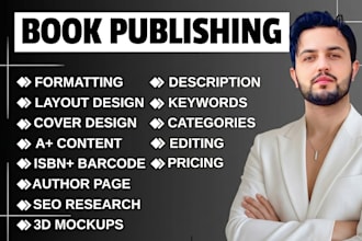 publish book on amazon kindle kdp, book formatting, amazon kdp book publishing