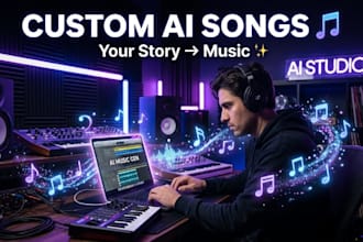 create custom ai songs for birthdays, love and special moments