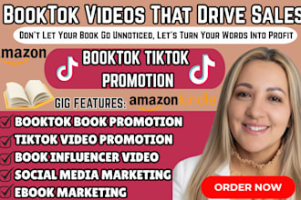 do booktok tiktok promotion amazon kdp ads book and ebook marketing booktok
