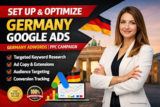 stet up and optimize germany google ads germany adwords, PPC campaign