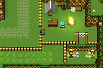 develop 2d godot game and platformer videogame in unity for mobile, pc, web