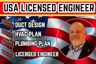 do hvac mechanical design, plumbing, duct design, technical hvac plan drawings