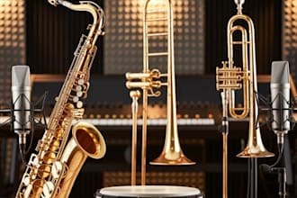 high quality saxophone trombone trumpet udu