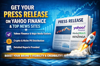 do press release distribution, backlinks, ebook promotion, yahoo finance