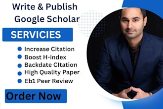 increase google scholar citation write and publish article for eb1