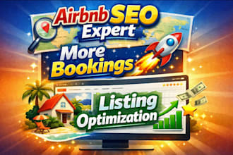 optimize airbnb listing, airbnb SEO, listing optimization, and booking boost