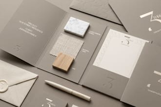 design elegant business cards and luxury stationery suites