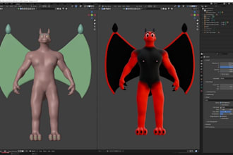 fix weight painting retopology for vrchat avatar vtuber mmd model control rig