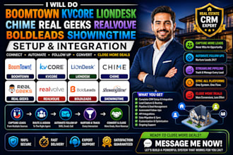 do boomtown kvcore liondesk chime real geeks realvolve boldleads showingtime