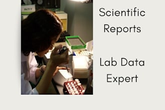 do chemistry data analysis and scientific reports
