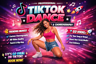 create a viral tik tok dance video to promote your song