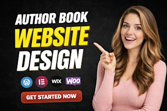 design author website, book author website, publisher wordpress website
