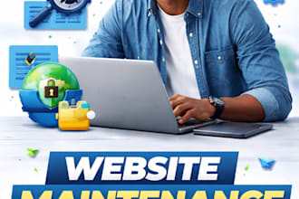maintain, update, and fix your website