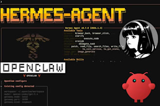 setup openclaw and hermes ai agent on local and cloud