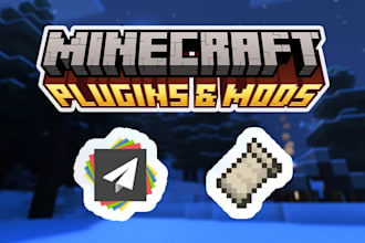create custom minecraft plugin or fabric mod