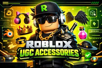 create roblox ugc accessories roblox hair hats and avatar wearables