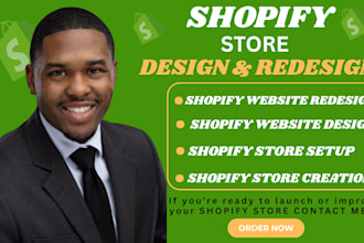 shopify store design, redsign, shopify website