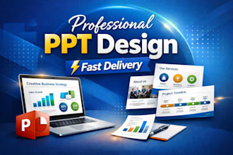 create modern professional powerpoint presentation using ai