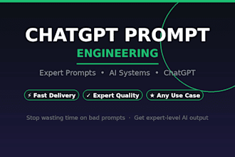 write expert chatgpt prompts and build your custom ai prompt system