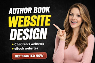 build children book website editor author book publisher website