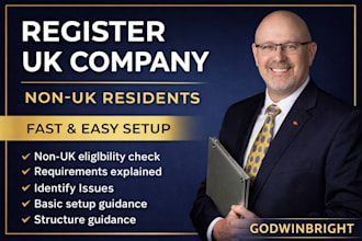 help non UK residents register UK company with companies house