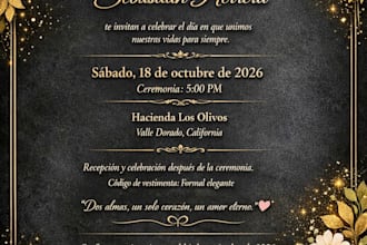 professional invitations for special events