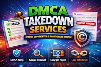 takedown report google leaked content under dmca