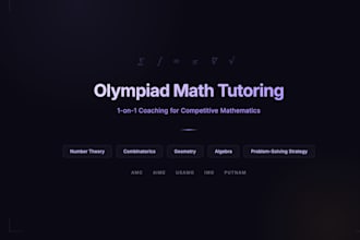 teach olympiad math for amc aime usamo putnam and imo