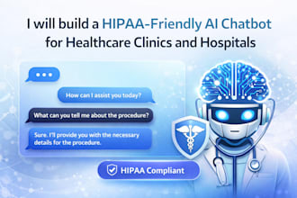 build a hipaa friendly ai chatbot for healthcare clinics and hospitals