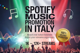 promote your spotify music in italy