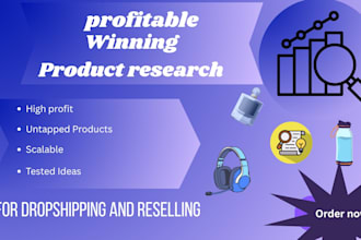 research profitable winning dropshipping products