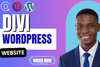 be your divi expert for divi wordpress website,divi website design divi builder