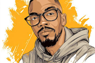 do a cartoon portrait