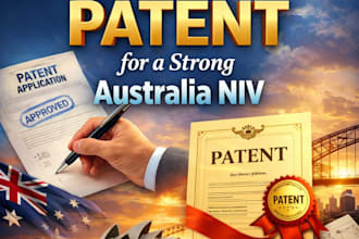 help you get patent for a strong australia niv