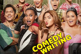 write funny comedy script stand up comedy short script comedian jokes writing