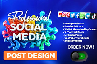 professional and engaging social media designs