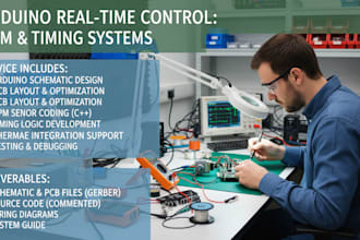 design arduino real time control system for rpm signal and timing applications