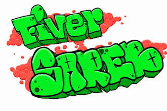 make you a custom graffiti sketch