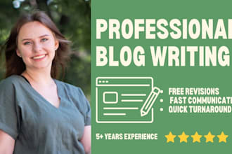 write for your blog or website