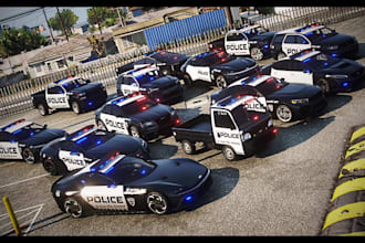 design custom livery for fivem ems, police, sports vehicles, fivem car livery