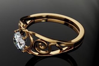 do 3d jewelry design 3d pendant and 3d jewelry models for configurator