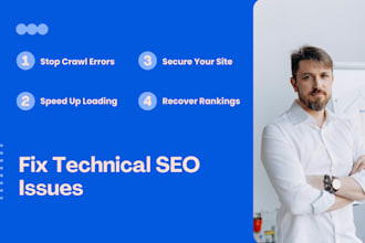 fix technical SEO issues and improve website loading speed