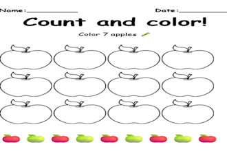 create preschool learning worksheets printable tracing count matching activities