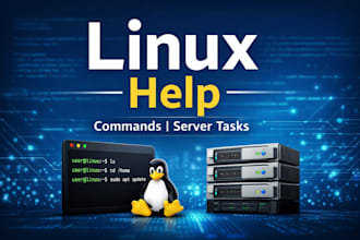 help with linux commands and basic server tasks