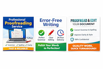 proofread and edit contents