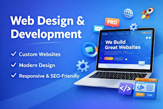 create fast and modern web sites for your business