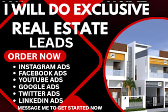 real estate leads property leads luxury leads facebook ads google ads video ads