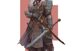 dnd character art and dnd character art