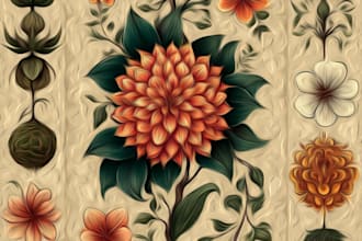 design modern botanical illustrations for branding and packaging